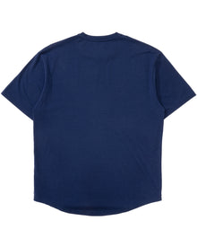 The Wild Tee in Alpine Navy, soft modal cotton blend t-shirt with stretch – rear view